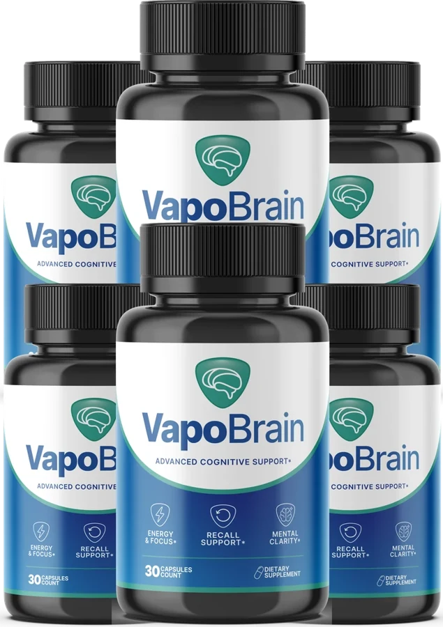 VapoBrain 6 bottle pack